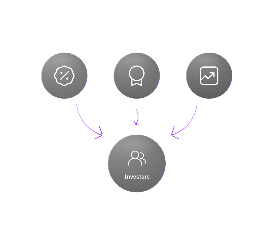 How are digital tokens offered to investors?